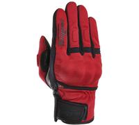 Furygan Jet D3O Gants de moto pour dames, Rouge/Noir, Taille S
