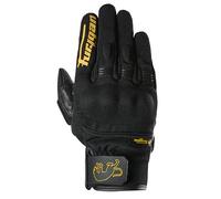 Furygan Jet D3O Lady - Gants de Moto Femme- Paume 100% Cuir - Tactile - Confort - Gants d'été - Respirant & Léger - Protection Métacarpes D3O - Tailles différentes.