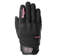 Furygan Jet Lady All Seasons D3O Evo - Gants de Moto Femme- Paume 100% Cuir - Tactile - Confort - Respirant & Léger