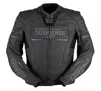 Furygan Nitros - Blouson de moto en cuir Radical Sportif Homme - Certifié triple AAA Protection D3O Résistant à l'abrasion Doublure thermique amovible