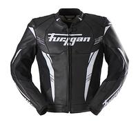 FURYGAN BLOUSON CUIR PRO ONE - XL - PRO ONE BLOUSON CUIR - NOIR/BLANC