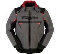 Furygan Sektor Roadster, veste textile imperméable S Gris/Noir/Rouge Gris/Noir/Rouge