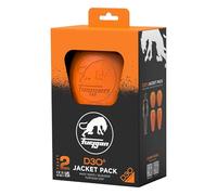 Furygan - SET protection EPAULES et COUDES D3O L2 Unisexe - Protection Invisible, Circulation d'Air Optimale, Technologie D3O pour Souplesse & Performance (1 Lot), Orange