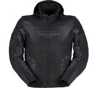Furygan Shard Pixel, veste textile imperméable S Noir/Gris Noir/Gris