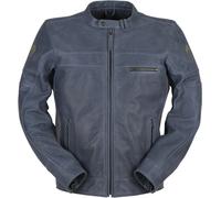 Furygan Shepard Vented Veste en cuir de moto, bleu, taille 2XL pour homme