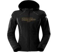 Furygan Skye, veste textile imperméable pour femmes XL Noir/Or Noir/Or
