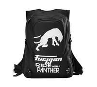 Furygan Thunder Evo 2 - Sac à Dos Moto 23L - Étanche, Compatible Gilet Airbag - Accroche Casque - Poche Ordinateur 15 pouces - Bretelles Ajustables