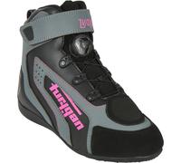Furygan V4 Easy D3O WP Chaussures de moto pour dames, noir-rose, taille 37 pour femmes