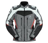 Furygan Veste de motards Homme APALACHES VENTED 2W1 - Veste d'été - Protection avancée des épaules et des coudes - 10 Poches - Doublure étanche & amovible - Manche réglable - Tailles différentes