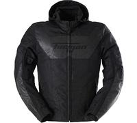 Furygan Veste homme moto SHARD - Protection avancée des épaules et des coudes - Capuche Amovible ou attachée dans le dos - Doublure thermique amovible - Manche réglable - Tailles différentes