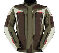 Furygan Voyager, veste textile imperméable 3XL Gris Clair/Oliv/Marron Gris Clair/Oliv/Marron