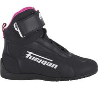 Furygan Zephyr D3O Chaussures de moto pour dames, noir-rose, taille 36 pour femmes