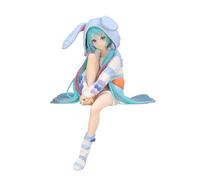 heo GmbH Figurine Furyu Hatsune Miku – Pyjama à capuche oreilles de lapin Bleu – 14 cm