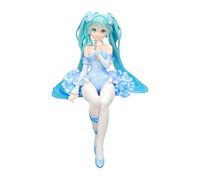 FURYU Hatsune Miku Flower Fairy Nemophila Pail Blue Color Ver. Fig. 15 cm Hatsune Miku Noodle Stopper