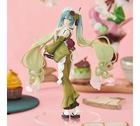 Furyu Hatsune Miku Matcha Parfait Sweet Sweets Series Figurine Multicolore