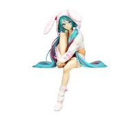Hatsune Miku - Statuette Noodle Stopper Rabbit Ear Hood Pajama 14 Cm
