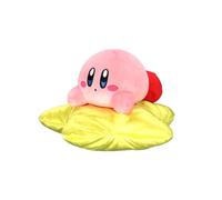 Furyu Kirby Star Nap Peluche 26,7 cm - Adorable héros rose sur étoile - Peluche de collection