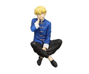 Furyu Little Buddy Tokyo Revengers Noodle Stopper Statuette PVC Chifuyu Matsuno Chinese Clothes Ver. 14 cm