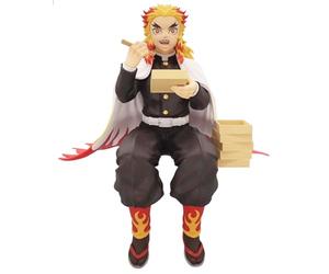 Furyu Statue Kyojuro Rengoku Assise Mangeant 14 cm