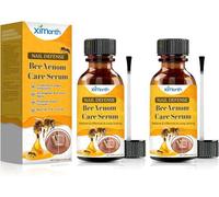 Furzero Sérum de traitement au venin d'abeille pour défense des ongles, sérum de croissance et de réparation des ongles, fortifiant