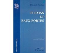 Fusains et eaux fortes - Théophile Gautier (père) - L'harmattan - broché - Essai