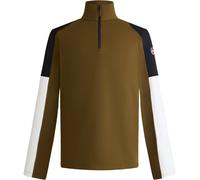 Fusalp - Première couche stretch à col montant - Pravio Cobra/Noir/Neige pour Homme - Taille M - Kaki Kaki M