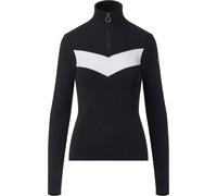 Fusalp - Pull à maille côtelée - Andromede Noir/Neige pour Femme - Taille L Noir L