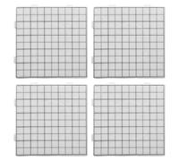 Fuse Bead Boards - Lightweight Picking Mat | PP Splicing Base Plate, 2.6mm Mini Bead Pattern Tray for Detailed Pixel Art Educational Craft Projects DIY Keychains Portable Tabletop Board