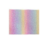 Fuse Bead Iron Mat - Reusable Heat Resistant Pad | Fuse Bead Accessories Tool, F́use Beads Rainbow Glitter Iron Sheet For Adults Beginners Home Office Transfer Classroom Workbench Party Birthday