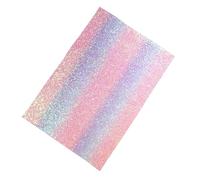 Fuse Bead Tapis à repasser - Tapis réutilisable résistant à la chaleur | Feuille à repasser arc-en- à paillettes | Pour adultes, débutants, maison, bureau, , salle de classe, établi, fête