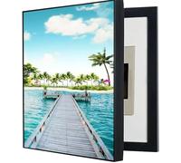 Fuse Box Cover, Electric Meter Box Decorative Painting Hide Paintings Wall Decoration Power Box Cover Switch Box Canvas Poster Paintings(Size:35x45cm,Color:I)(H,50x60cm)