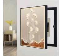Fuse Box Cover, Fuse Box Cover Wall Mounted Electrical Panel Cover Cabinet Decorative Electrical Panel Cover Decorative Hide Meter Electric Meter Box Decorative Painting Various(G,45x55cm)