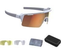 Fuse Bsg-65 Lunettes De Vélo De Sport Modernes - Grand Verre Grilamid - Vtt - Gravier - Pour Homme Et Femme - Blanc Mat - Bsg-65 Mixte[Z2566]