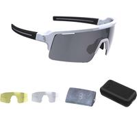 Fuse Bsg-65 Lunettes De Vélo De Sport Modernes - Grand Verre Grilamid - Vtt - Gravier - Pour Homme Et Femme - Blanc Mat - Bsg-65 Mixte[Z2565]