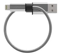 Fuse Chicken Armor Loop Câble Porte clé USB/Lightning en Acier pour iPhone 5/6/iPad Gris