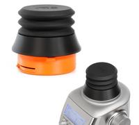 FusedLine Trémie monodose avec soufflet en silicone et poids anti-pop corning | Compatible avec Sage Smart Grinder Pro | Noir