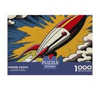 Fusée 1000 pièces Puzzle Space Universe Puzzles pour Adultes et Enfants Âge 12 Ans et Plus Jeu de Puzzle pour Toute la Famille pour Les Femmes Cadeaux pour Les Hommes 38x26cm/1000pcs