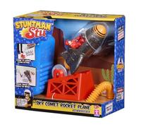 Bandai Jouet Stuntman Stu Fusée – Jeu de crash avec véhicule, figurine incl. – 4 ans+ – COSS8199