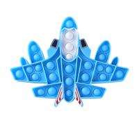 Fusée En Silicone Pour Enfant, Jouet Sensoriel Simple, Anti-Stress, Anti-Stress, Autisme, Anxiété