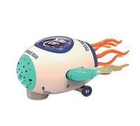 Fusée musicale - Figurine interactive rechargeable, chantante avec projection de lumières, gadget pour de 3 ans et plus, cadeau de fête pour garçons et filles | Objet de table pour les