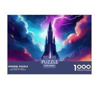 Fusée Puzzles stimulants 1000 pièces Puzzle Classique Jeux éducatifs Belle décoration Space Universe Puzzle Jeu éducatif 100% Carton recyclé 38x26cm/1000pcs