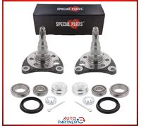 Fusées D'Essieu pour VW Golf 2 3 G60 Gti + Roulement de roue Lot Disque Arrière