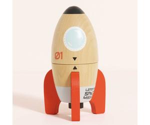 Fusées magnétiques en bois FSC