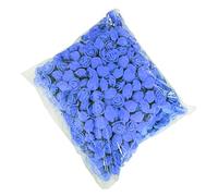 FUSHENGCHUANG DIY Rose Head, 500 Pcs PE Mousse Rose Tête Fleur Artificielle pour DIY Ours Poupée De Mariage Maison Décor Bleu Royal 500 pièces