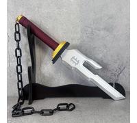 Fushiguro Toji Katana, accessoire de dessin animé Toji, épée réelle, pleine taille, japonais Katana Jujutsu Kaisen, couteau de Cosplay, sabre de samouraï, cadeau, 18 pouces Style-A