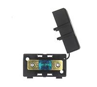 Fusible 1 Set ANS Trompette Fourche Plug 20A 30A 40A 50A 60A 70A 80A 100A 150A 200A Boulon Film D'assurance Fixe + Base De Plaque Sécurité ANS-8(Round Hole Fuse,50A)