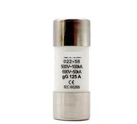 Fusible 10 pièces AC 500V RO17 fusible en céramique à fusion rapide RT18-125 22X58 gG découpe 10A 16A 20A 25A 32A 40A 50A 63A 80A 100A 125A Câblage de protection (Size : 20A)