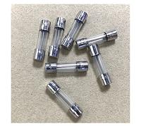 Fusible 10 pièces/charge Tube de verre fusible secours 5x20 6x30mm 250 V 0.2A .5A 1A 3A 4A 6A 8A 10A 12A 15A 20A 30A(6x30,5A)