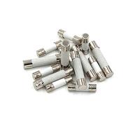 Fusible 10 pièces En Céramique 5mm x 20mm 5X20 6x30 T1A 2A 3A 3.15A 4A 5A 6A 6. 8A 10A 20A 30A 250V Voiture Four À Micro-ondes(15a,6MM X 30MM)