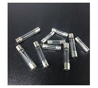 Fusible 10 pièces ensemble fusible en verre 5x20mm fusible de tube de verre à soufflage rapide Kits assortis fusibles en verre à soufflage rapide 0.5A 1A 2A 3A 5A 8A 10A 15A 20A 30A Câblage de protect
